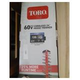 Toro 60V Cordless 24" Hedge Trimmer