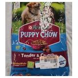 Purina puppy chow dog food 
