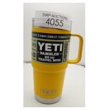 YETI Rambler 20oz Travel Mug, Alpine Yellow