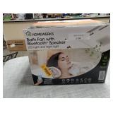 Homewerks Bath Fan with Bluetooth Speaker