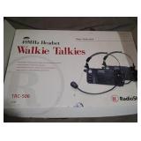 Radio Shack voice activated walkie talkie head sets 