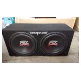 MTX Audio TNE212DV Dual 12" Subwoofer Vented Enclosure