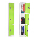 AdirOffice Large School Locker with 3 Doors 