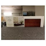 Threshold Floating Wood Shelf 24"