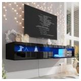 Floating TV stand for up to 80" TV