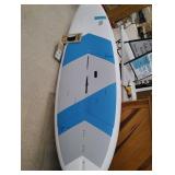 Wind Beach 225D with 10" dolphin fin surf board 