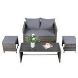 Walsunny 4-piece Patio Set