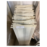 Lot of Shelving (7) 10-1/2" x 30"