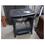 faux fireplace space heater