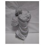 Isabel Bloom Angel Playing Harp -Flat to hang on wall