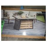 Hampton Bay 44" outdoor gas fire pit 