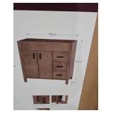 Home Decorators Collection 36" vanity cabinet 