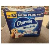 Charmin Ultra-Soft Smooth Tear Toilet Paper Rolls (18 Mega Plus Rolls)