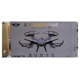 Sky Rider X-31 Shockwave Quadcopter Drone with Wifi Camera