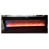 Silonn 60″ 5300 BTU Ultra-Slim Wall-Mount Smart Electric Fireplace Heater
