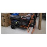 Mr Heater Contractor Series 210,000 BTU Black Forced Air Kerosene/Diesel Indoor/Outdoor Space Heater with Thermostat