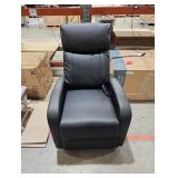 Recliner, Black with Massage