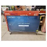 65" onn Roku Smart TV  with Ultra Slim TV Wall Mount
