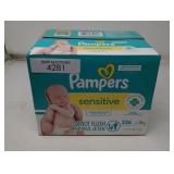 Pampers 336ct box of fragrance free wipes