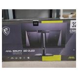 MSI MAG 321UPX QD-OLED 32" 16:9, QD-OLED Gaming Monitor, 240Hz 0.03ms, 3840 x 2160 (UHD), Height Adjustable Arm