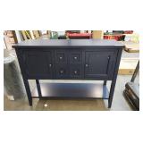 Dark Blue Sideboard Cabinet