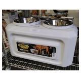 Vittles Vault elevated feeder and food storage