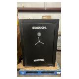 STACK-ON Siege 72-Gun Fireproof with Electronic Lock Gun Safe, Black