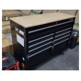 Husky 9-drawer mobile workbench tool chest