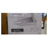 Vissani 30" stainless steel wall mount range hood 