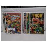 Lot of Assorted Marvel Comic Books- Fantastic Four - Thor