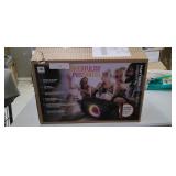 JBL partybox on-the-go with a mic