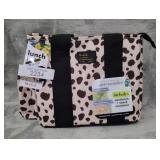 Fit & Fresh Leopard Print Lunch Bag