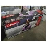 Razor miniature euro-style electric scooter ride-on