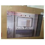 Black Frame Mirror 77"x36"