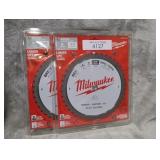 Milwaukee Circular Blades 8" 42 Tooth