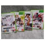(4) Xbox 360 games