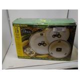 John Deere 16pc dishware set