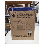 32 Quart Stainless Steel Stock Pot