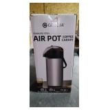 Air pot hot beverage dispenser 