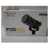 Rode POdMic Dynamic Podcasting Microphone