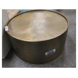 Project 62 Manila Round Hammered Drum Coffee/Accent Table