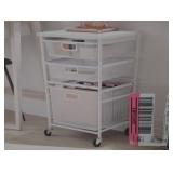 birghtroom metal 3-drawer file cart