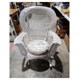 Outdoor Wicker Patio Rocking Chair