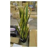 faux indoor plant decor