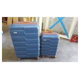 VIPBOX 2pc Hardside Luggage Set