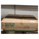 60" Ceiling Fan with Light 