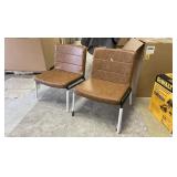 Lot of Room Essentials Stackable Chairs (2)