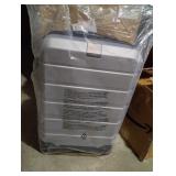 20" KROSER Carry-On, Spinner, TSA Lock, Grey