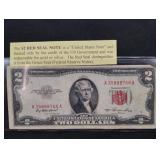 $2 Red Seal Note Coin
