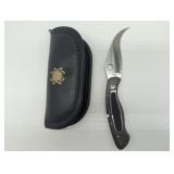 SPYDERCO Tuffram Civilian Plain Edge Folding Knife